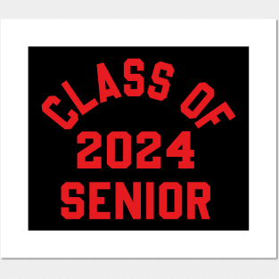 Senior Class of 2024 funny Graduation Of High Middle School Posters and Art